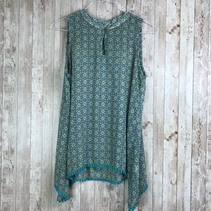 Ivy Jane Bohemian High Low Dress Sleeveless